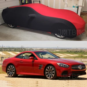 For Mercedes Benz SL450 SL500 550 Car Cover Satin Scratch Dust Resistant Indoor - Picture 1 of 12