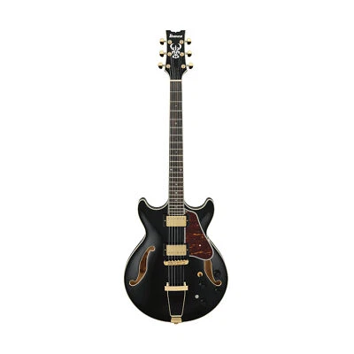 Ibanez AMH90 AM Series Artcore 6-String Electric Guitar (Black) Grade A - Image 1 of 4