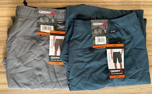Gerry Shorts Mens Pull On Speed Trail Shorts Blue Grey XXL 2XL - Picture 1 of 29