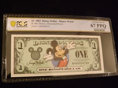 2003      $1          MICKEY          PCGS  67 PPQ - Image 1 of 2