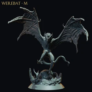 Werebat/Lycanthrope/TTRPG/Dungeons and Dragons/Wargaming - Picture 1 of 1