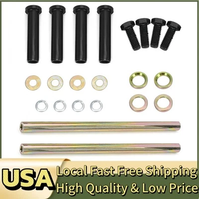 2x Front Lower A-Arm Bushing & Shaft Kit Polaris Scrambler 500 97-12 2x4 4x4 Foto 1 de 4