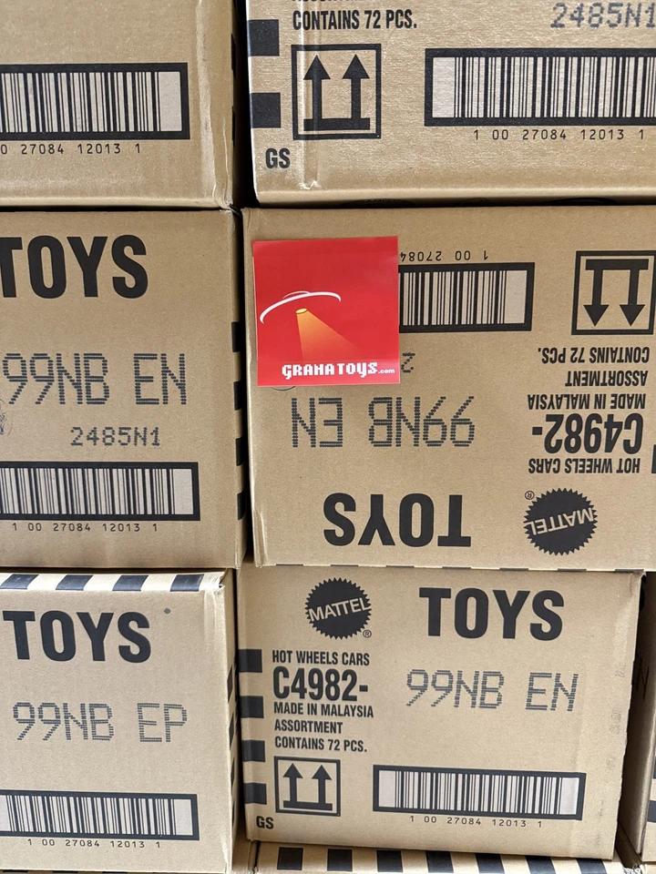 Estuche B 72 coches Hot Wheels Basic Int'l 2026 *sellado* C4982-99NB Foto 1 de 1