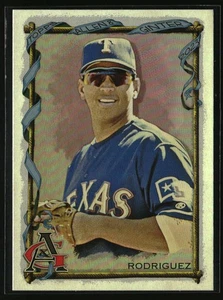 Retrato plateado Topps Allen & Ginter 2023 Alex Rodríguez #7 Texas Rangers - Imagen 1 de 2