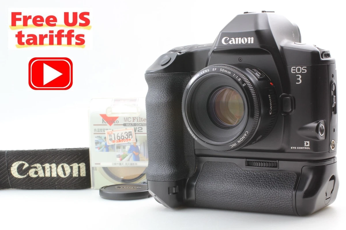 ジャンク品のCanon EOS 3 + T90 ジャンク品のCanon EOS 3 + T90 Canon EOS-3 Film Cameras for sale |
