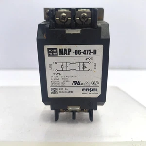 COSEL NAP-06-472-D NOISE FILTER - Picture 1 of 6