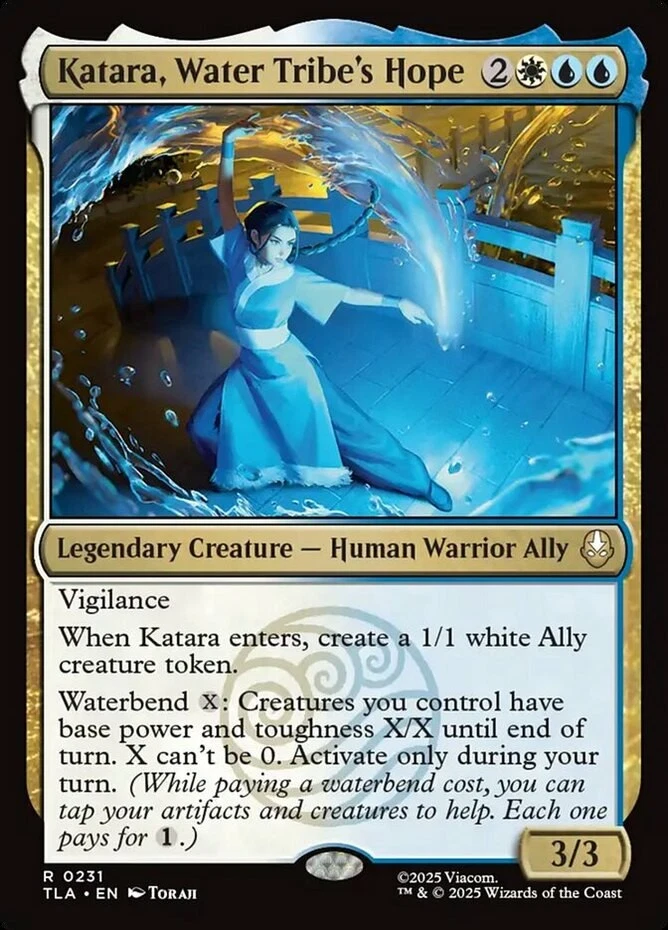 x1 Katara, Water Tribe's Hope R MTG Avatar: The Last Airbender M/NM, English - Image 1 of 1