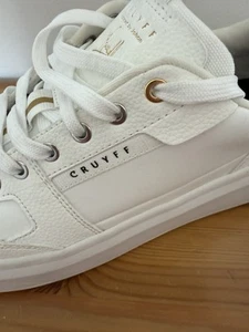 Zapatillas deportivas cruyff de cuero blanco para hombre con respaldo - Imagen 1 de 9