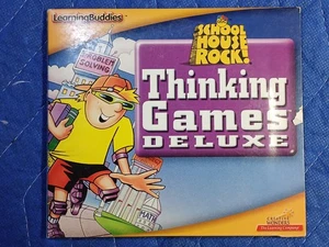 School House Rock! Thinking Games Deluxe for PC  Windows 95 98/Mac 2-Disc Set - Picture 1 of 12