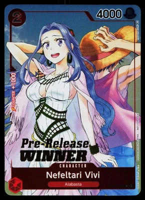 Nefeltari Vivi - ST01-009 - NM - Pre-release Winner - Promo - One Piece - OP1-44 - Image 1 of 2