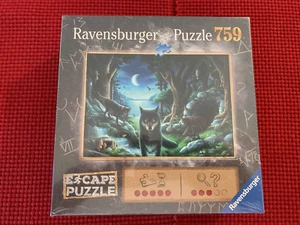 Ravensburger Curse of The Wolves Escape Room Puzzle 759 Pc Jigsaw Puzzle SEALED - Picture 1 of 2