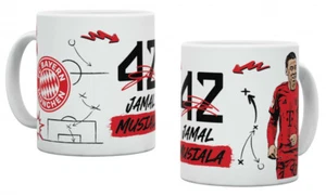 FC Bayern München Tasse - Musiala - weiß Kaffeetasse FCB - Bild 1 von 3