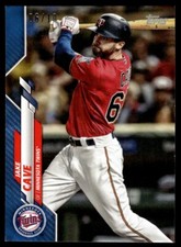 2020 TOPPS MINI BLUE /10 Jake Cave - Minnesota Twins #525