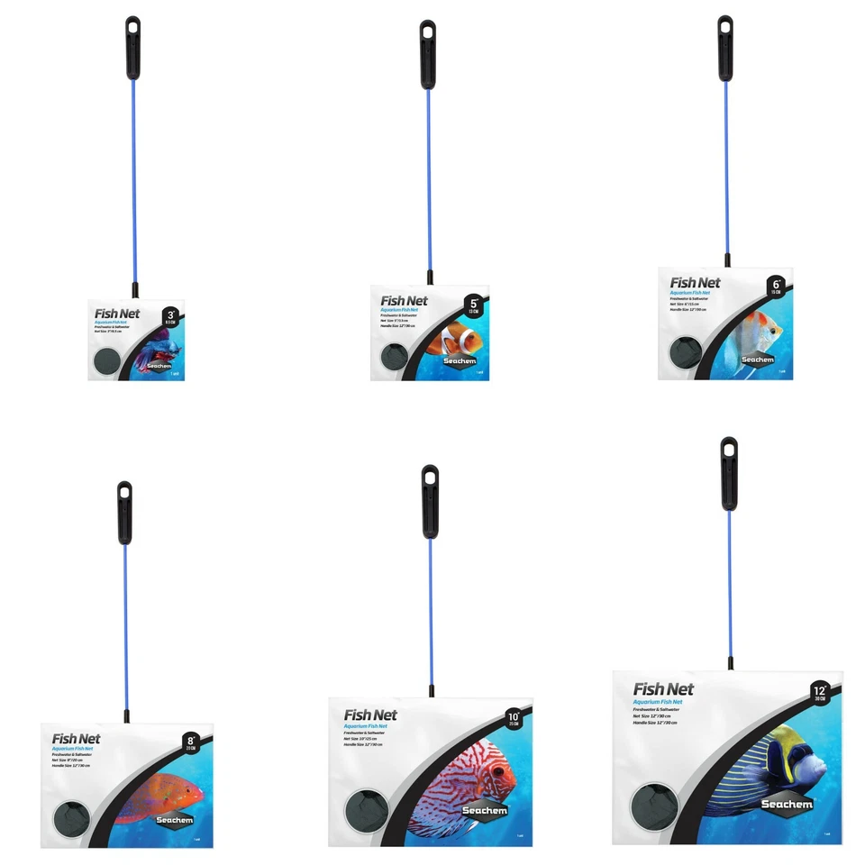 Rede de peixes de aquário Seachem Laboratories espécies delicadas malha regular - Imagem 1 de 1