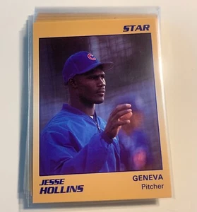 JESSE HOLLINS 1990 Star Geneva Cubs - Picture 1 of 1