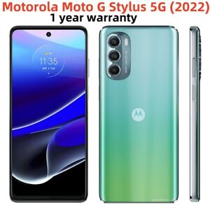 Motorola Moto G Stylus 5G (2022) 128GB+4GB 50MP Unlocked Smartphone New Sealed