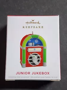 Hallmark 2021 Junior Jukebox Miniature Keepsake Ornament - Picture 1 of 1