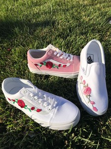 rose vans pink