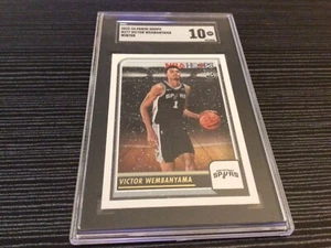 2023-24 Panini Hoops Winter Victor Wembanyama RC #277 SGC 10 - Picture 1 of 3