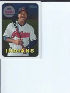 Jose Ramirez 2018 Topps Heritage Chrome #ed / 999 - Picture 1 of 1