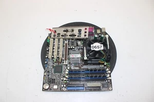 AOPEN MX4SGI-4DN2 Motherboard w/ Intel Celeron 2GHz 512MB Ram - Bild 1 von 4