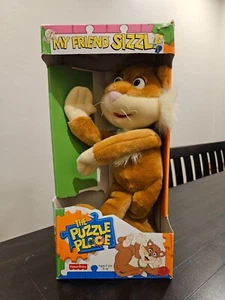Fisher Price The Puzzle Place My Friend Sizzle the Cat (13") Plush Toy NIB - Picture 1 of 8