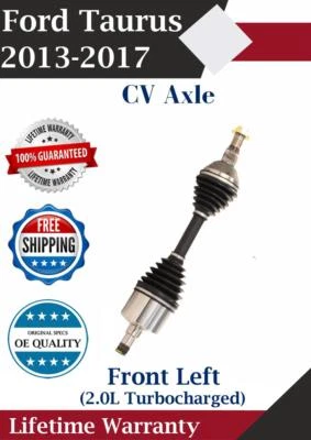 New OE Front Left CV Axle For 2013-2017 Ford Taurus 2.0L Turbo Lifetime Warranty - Image 1 of 4