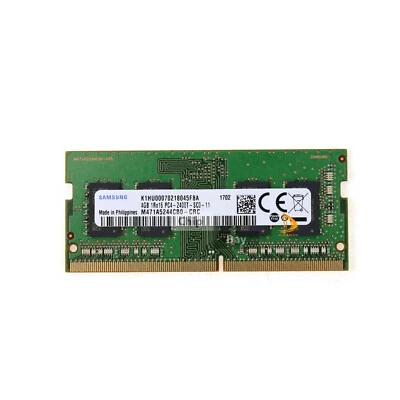 Samsung 4GB DDR4 PC4-19200 2400T 260pin SODIMM Memory RAM PC4-2400T-SC0-11” - Image 1 of 2