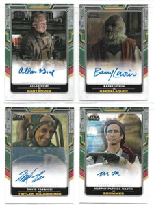 2022 Topps - Star Wars - El libro de Boba Fett autógrafo selección de tarjetas casi nuevo - Imagen 1 de 6