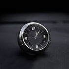 Black Car Clock Luminous Stick-On Mini Digital Watch Quartz Clocks Auto Ornament
