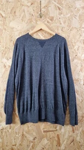 Mens Banana Republic Long Sleeve Jumper with Woven Fabric Elbow Patches Size XL - Picture 1 of 4