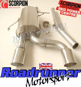Scorpion Clio 182 Exhaust Cat Back Stainless Steel System Non Resonated Daytona - Picture 1 of 2