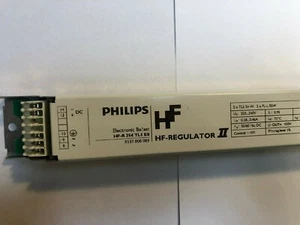 PHILIPS HF-REGULADOR LASTRE ELECTRÓNICO HF-R 254 TL5 2x TL5 2x PL-L 55W ¡¡DIM!!¡! - Imagen 1 de 2