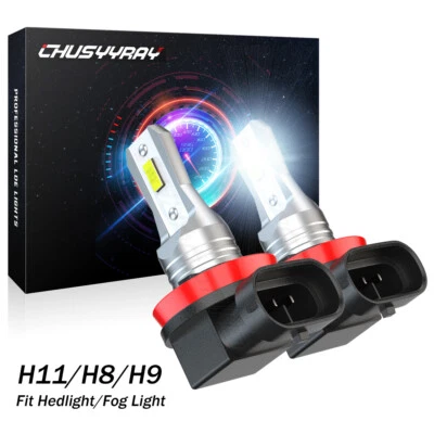 2x Bombillas antiniebla LED H8 H11 para Land Rover Range Rover Sport 2006-2017 blancas Foto 1 de 4