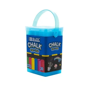 BAZIC Products Color Chalk, 20/Bucket - Bild 1 von 1