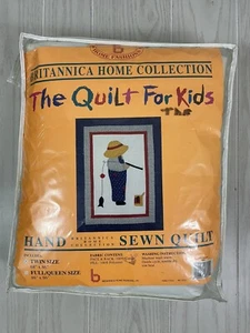Children's Fishing Pole Bedding Quilt Twin Size Britannica Home Fashions Ltd. - Picture 1 of 8