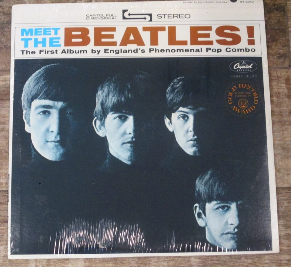 THE BEATLES SEALED APPLE MEET THE BEATLES Foto 1 de 4