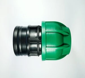 KIT x 2 - Raccordo Compressione PE 16 x 1/2" Femmina Irrigazione Prato Orto - Foto 1 di 1