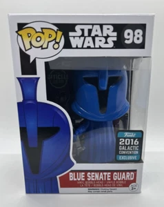 Funko POP Star Wars Blue Senate Guard 98 Galactic Con 2016 Exclusive - Picture 1 of 11