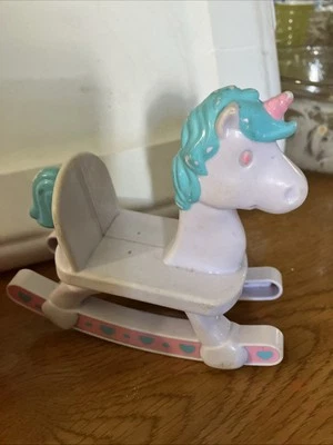 My Sweet Love Lots to Love Mini Bebé Caballo Mecedor Unicornio + Bañera Rosa Foto 1 de 4
