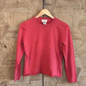 Suéter para mujer Talbots melocotón talla pequeña - acogedor y elegante - Imagen 1 de 4