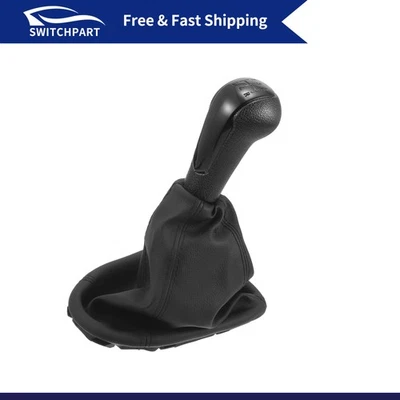 5 Speed Manual Gear Shift Knob with Cover for Chevrolet Spark 11-16 Plastic Foto 1 de 4