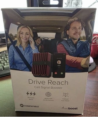 Weboost Drive Reach 汽车手机信号增强器 470154 NEB 全新 — 第 1/4 张图片