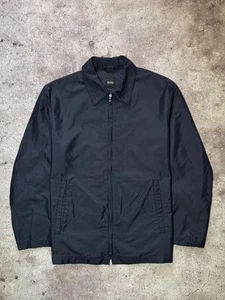 Hugo Boss Luxury Mens Jacket riri blue Coat Bomber Size XL - Picture 1 of 11
