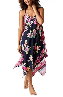 Tommy Bahama Summer Floral Scarf Dress Swim Cover-Up - Image 1 of 4