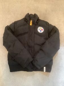 Pittsburgh Steelers Reebok Jacket w/Zip Out Sleeves - Women’s Size Small