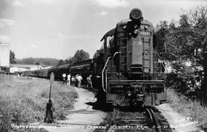 RPPC Southern Pacific Railroad Hangtown Express Placerville, CA Zug ca 1950er Jahre - Bild 1 von 2