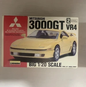 Mitsubishi 3000GT VR4 Lindberg 1/20 Scale Plastic Model 72503 (MISSING PARTS) - Picture 1 of 5