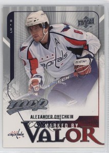 2008-09 Upper Deck MVP Marked by Valor Alex Ovechkin Alexander Ovechkin #MV6