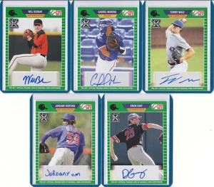 Juego Leaf Pro 2021 béisbol verde autógrafo automático elige tu tarjeta conjunto completo  - Imagen 1 de 3